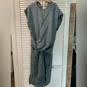 Zara  draped dress Sz L